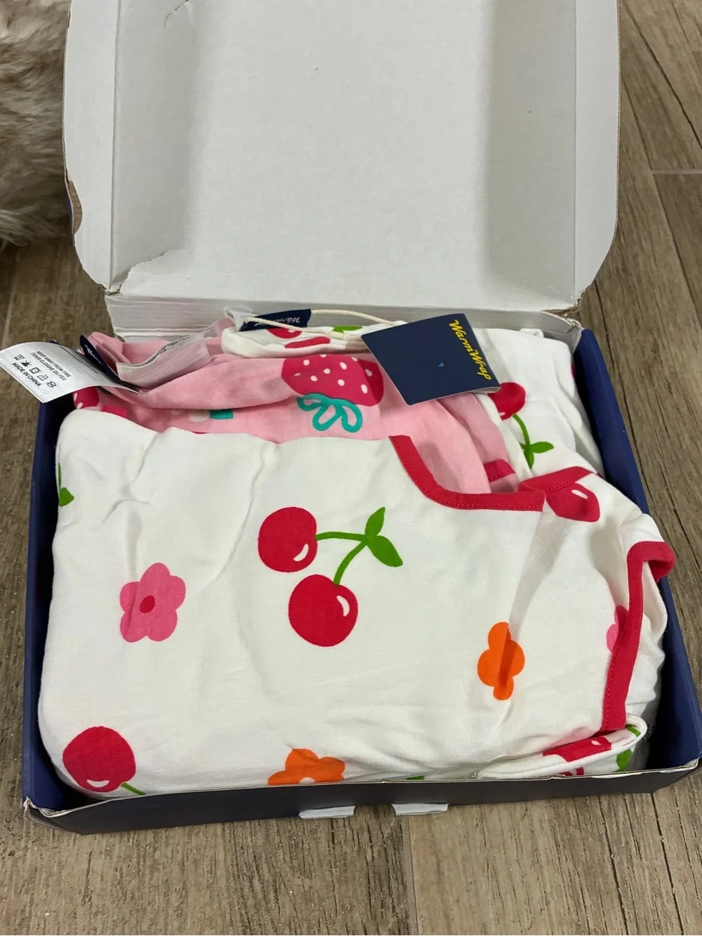 Warmwrap Baby Sleep Sac 3 pk XL(18-24) NWT Cotton Cherry Strawberry Pink